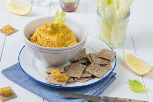 Hummus di carote affumicate