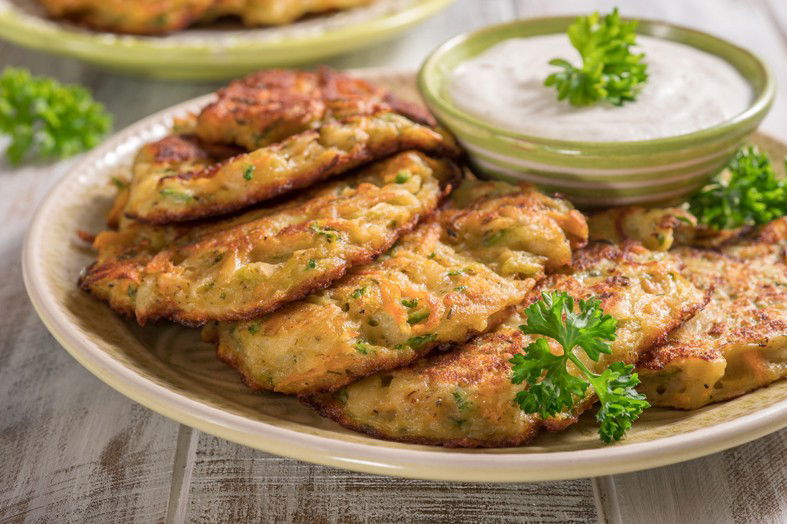 Frittelle di zucchine e cipolle