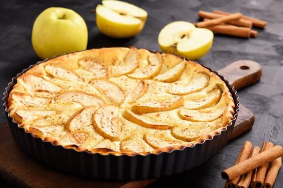 Torta mele e ricotta