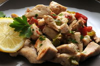 Straccetti di pollo al limone