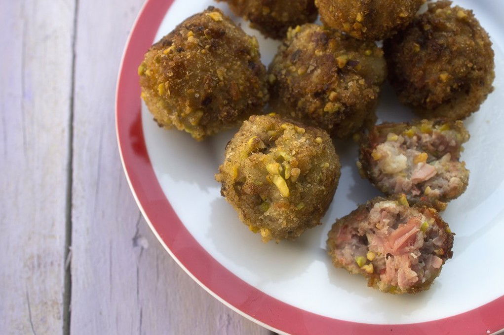 Polpette di mortadella e pistacchi Fidelity Cucina