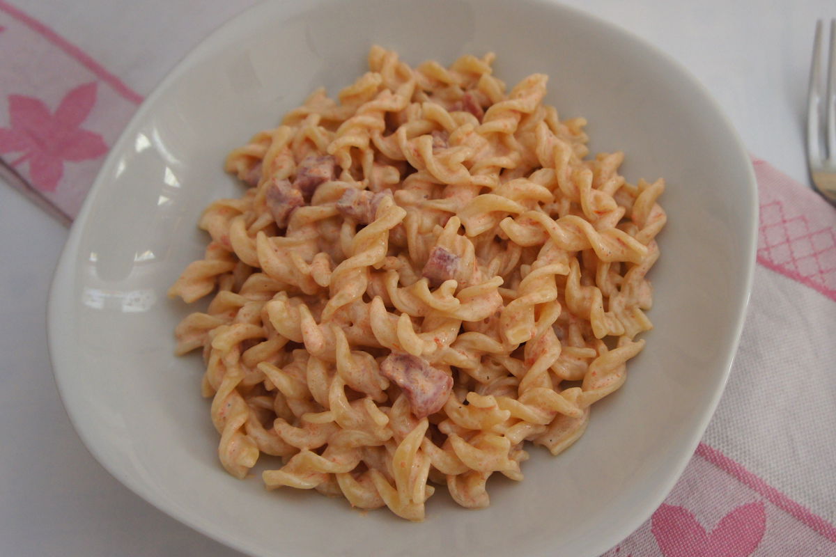 Fusilli Cremosi Con Panna E Pancetta Fidelity Cucina