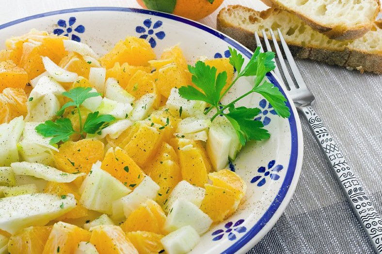 Insalata di finocchi e arance