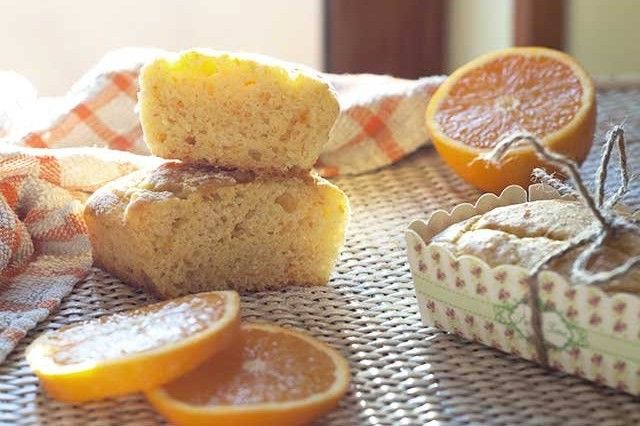 Mini plumcake arancia e miele