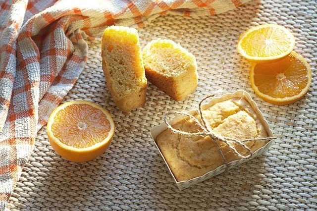 Mini plumcake arancia e miele