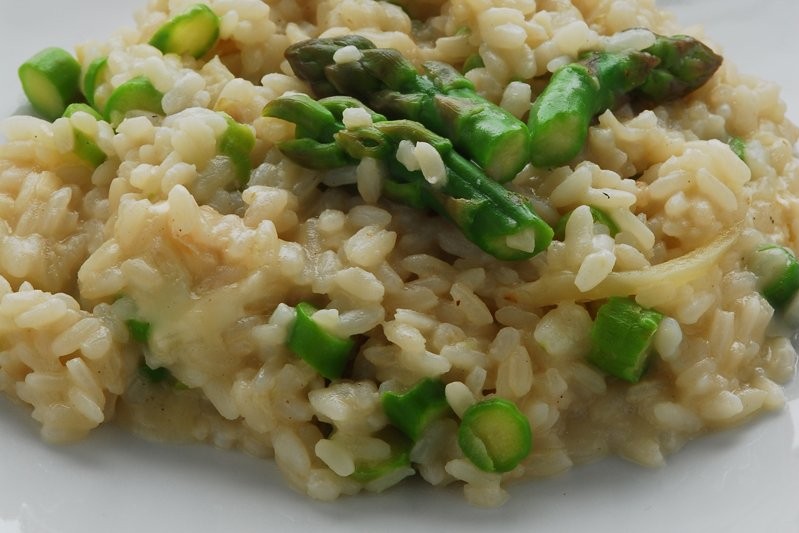 Risotto agli asparagi Bimby con latte e parmigiano Fidelity Cucina