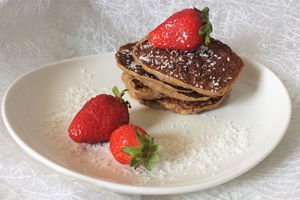 Pancake con farina d’avena e banana