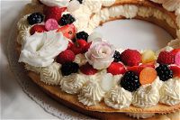 Cream tart con frutti di bosco