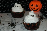Cupcake di Halloween dal cuore cremoso