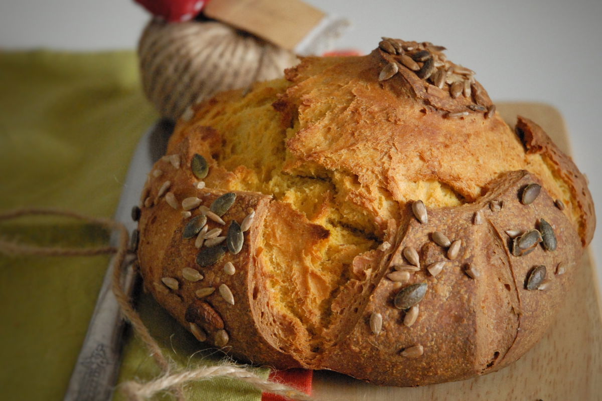 Pane Alla Zucca Con Semi Misti Ricetta Di Fidelity Cucina