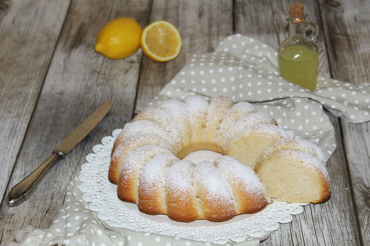 Ciambella All Acqua Con Limoncello Fidelity Cucina