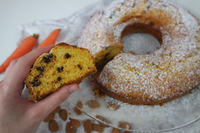 Ciambella di carote al fior d’arancio