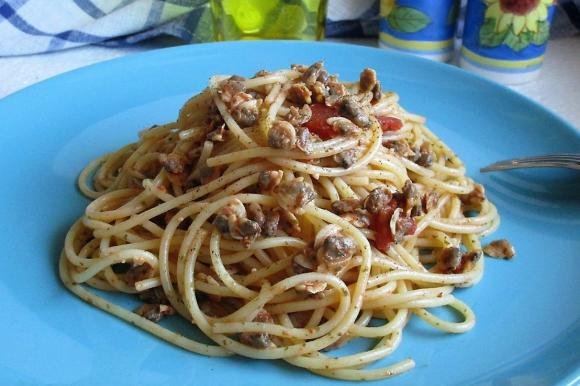 Spaghetti con le vongole bimby