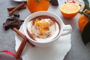 Cioccolata calda all’arancia