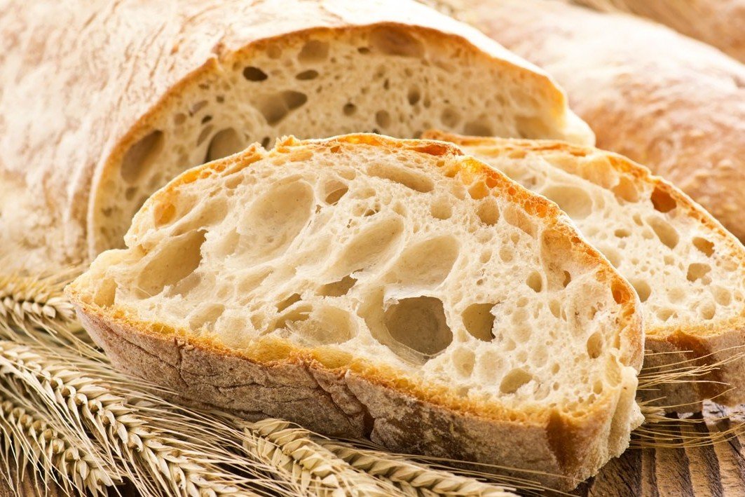 Pane senza impasto con lievito madre
