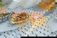 Mini cream tart di San Valentino