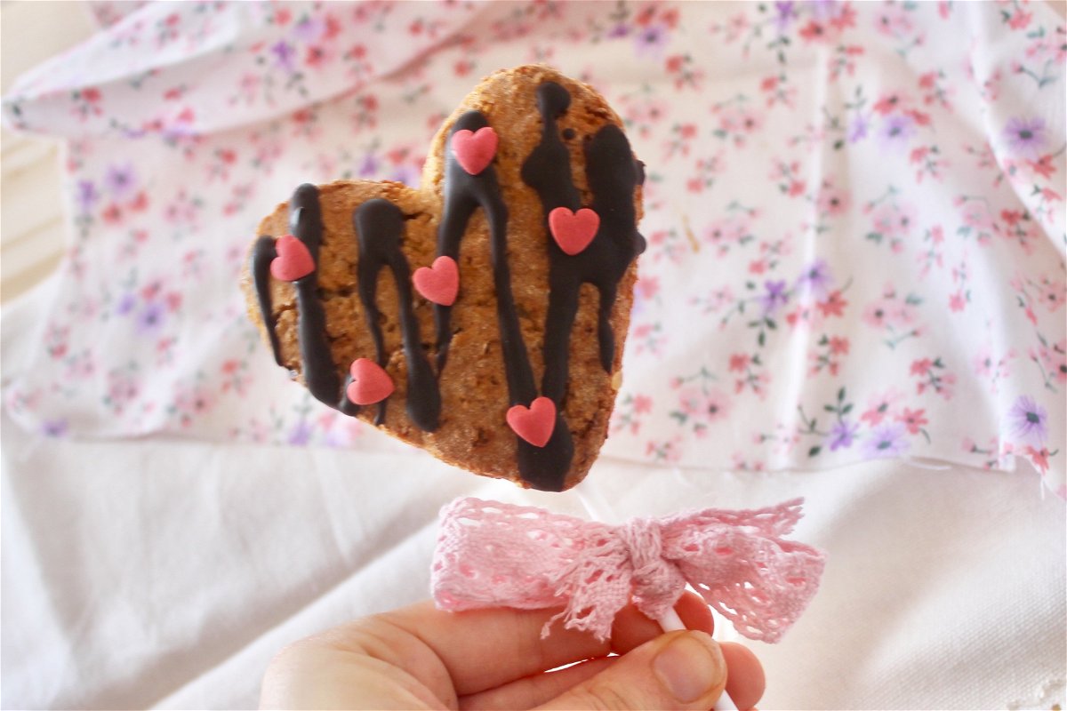 Biscotti cuore di San Valentino