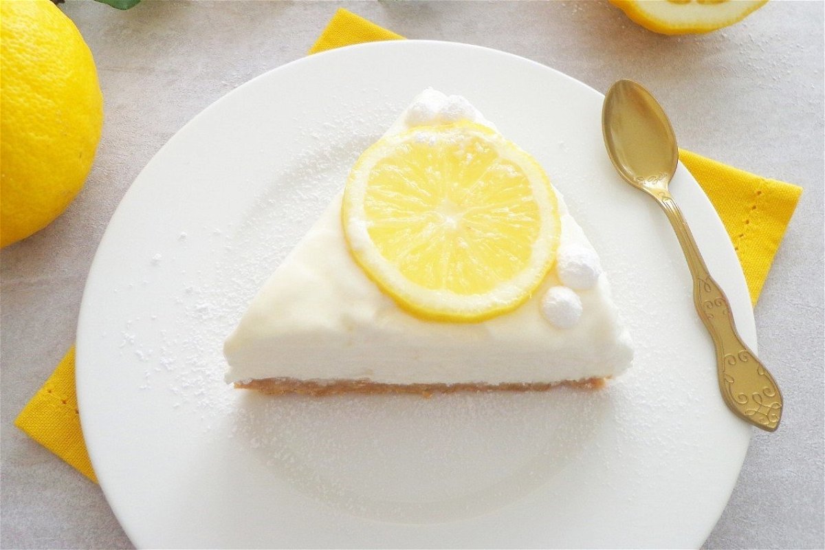 Cheesecake al limone con ricotta e mascarpone