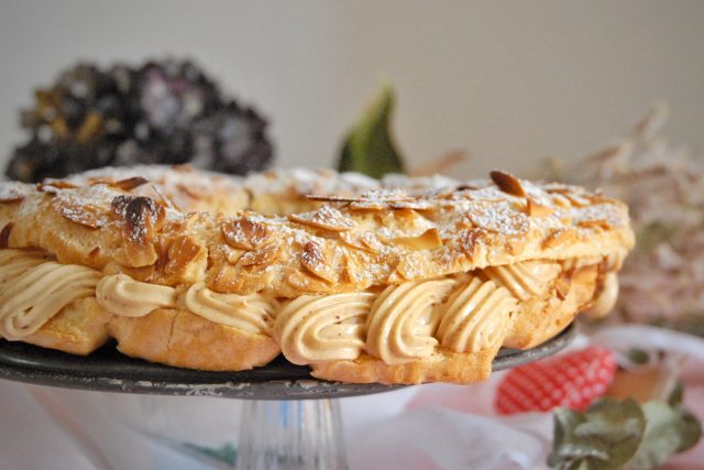 Paris Brest con crema mousseline