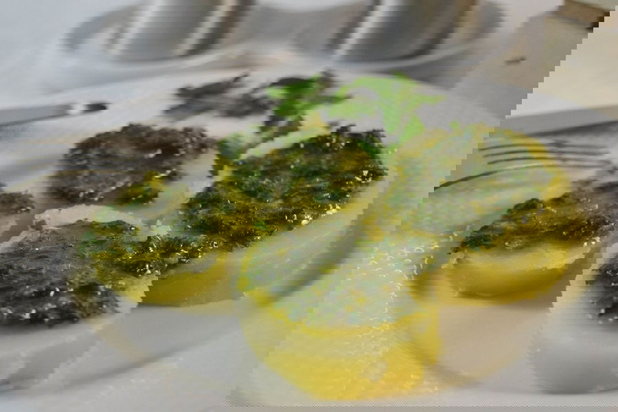 Patate prezzemolate saporite