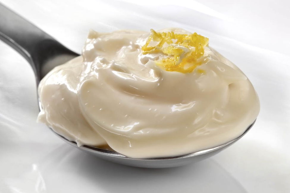 Crema di limone in bottiglia