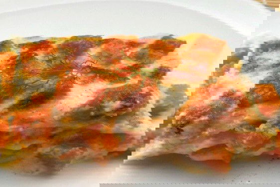 Lasagne zucca e taleggio