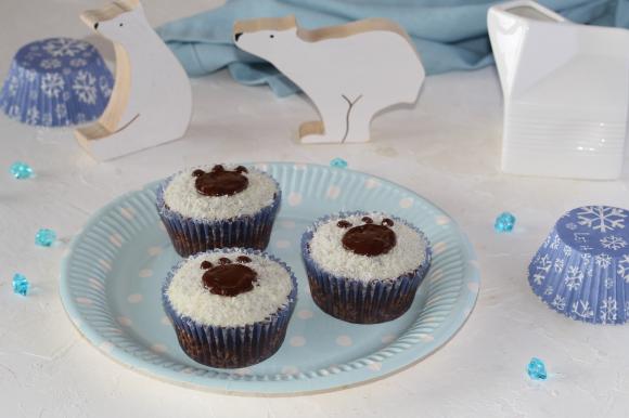 Muffin zampa d’orso al cioccolato