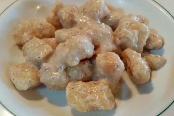 Gnocchi di patate con salsa di noci