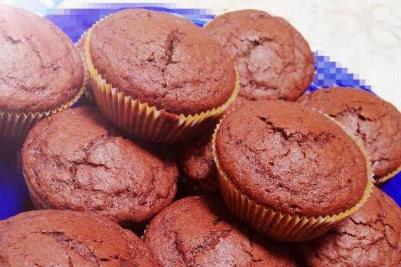 Muffin al cacao senza glutine
