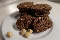 Biscotti al cacao e nocciole senza burro