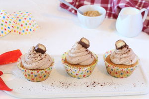 Cupcake soffici al burro di arachidi