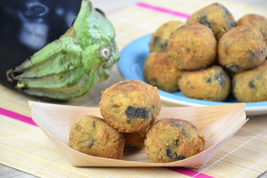 Polpette di melanzane e ricotta