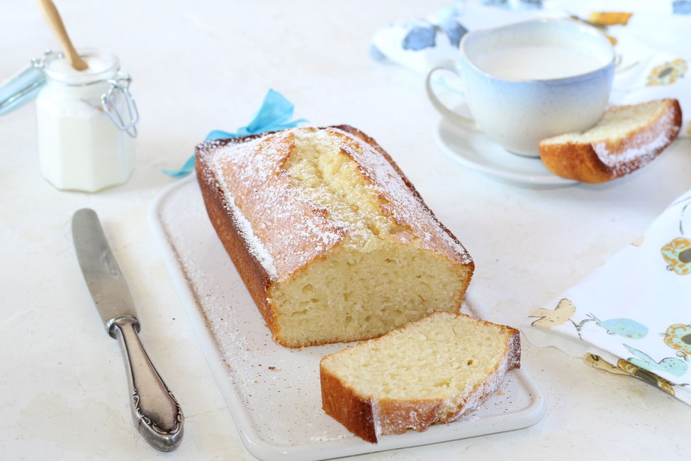 Plumcake con kefir alla vaniglia