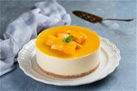 Cheesecake light mango e vaniglia