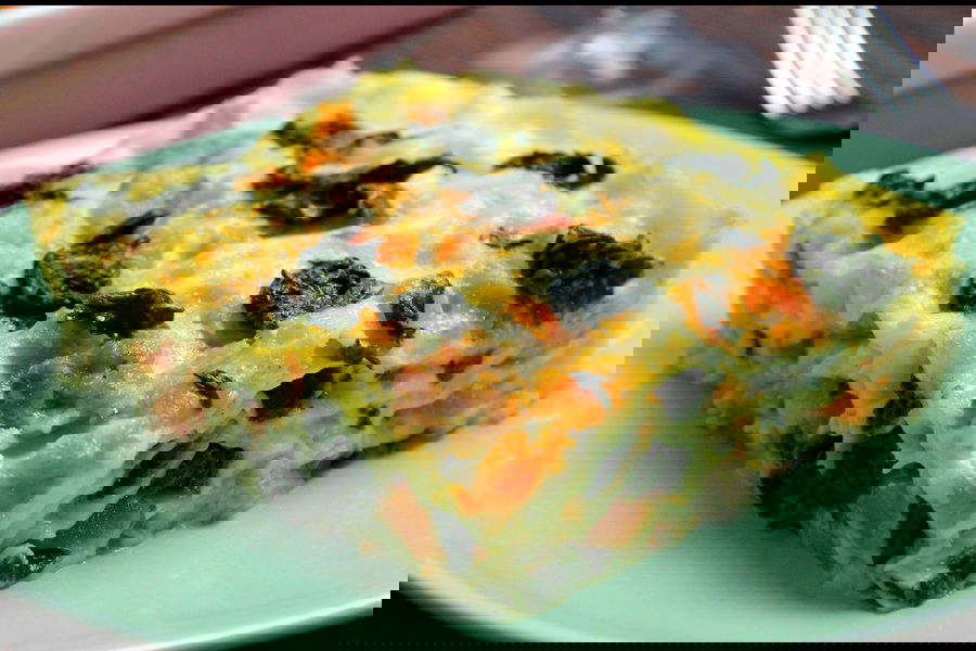 Lasagne con zucca, spinaci e salsiccia