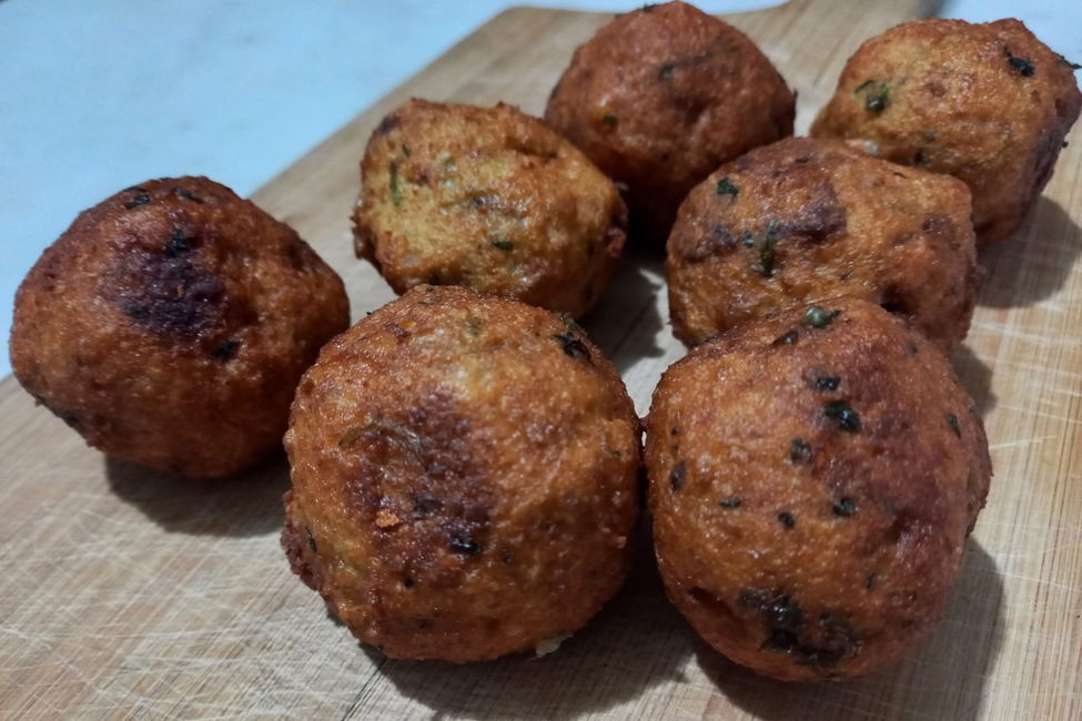 Polpette di pane e curry