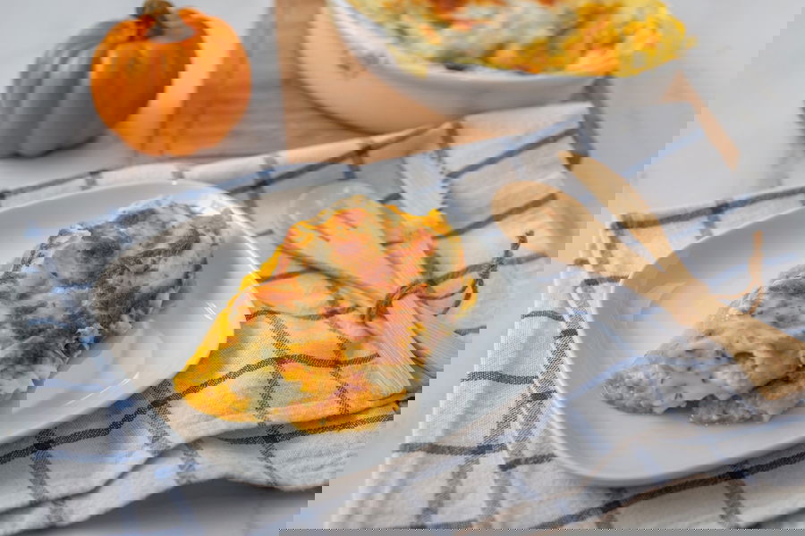 Cannelloni con zucca e besciamella