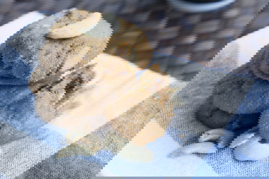 Biscotti caffè e anacardi