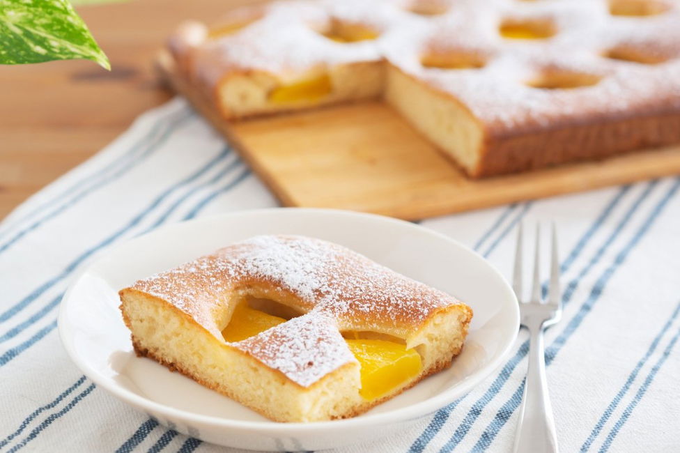 Torta leggera allo yogurt e mango