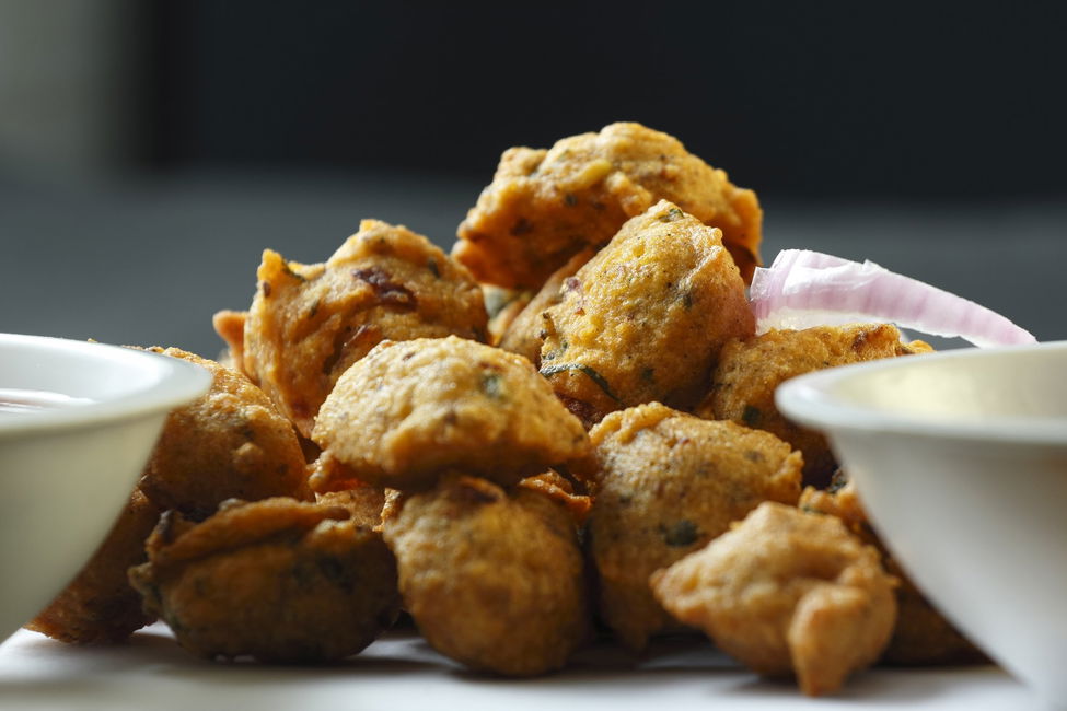 Mung Dal Bhajiya (frittelle di lenticchie gialle)