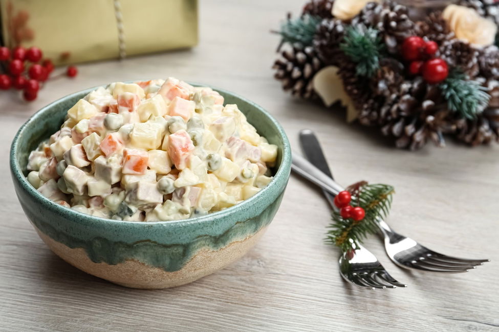 Insalata Olivier: l’autentica insalata russa perfetta per le feste