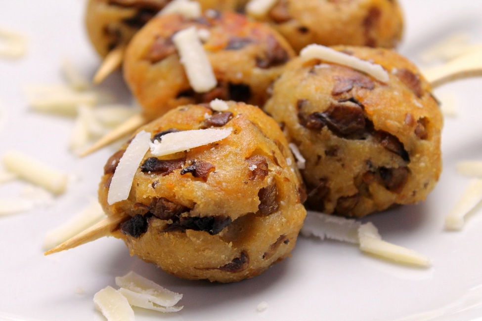 Polpette di pane e funghi