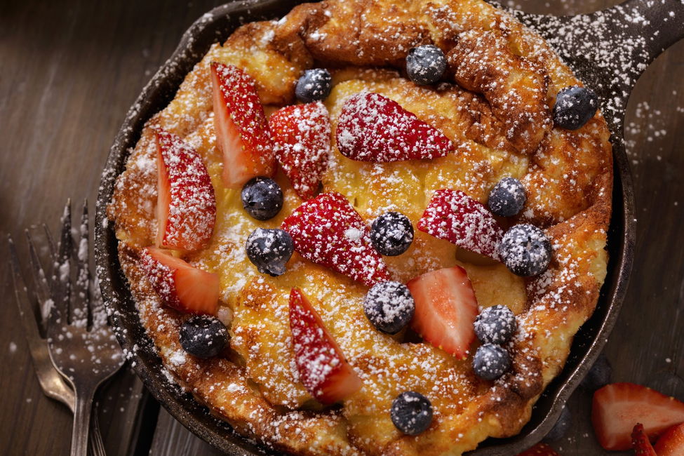 Dutch baby, il pancake olandese cotto in forno