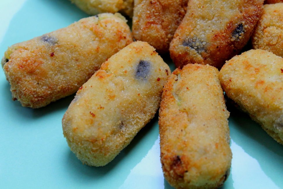 Crocchette di patate e melanzane