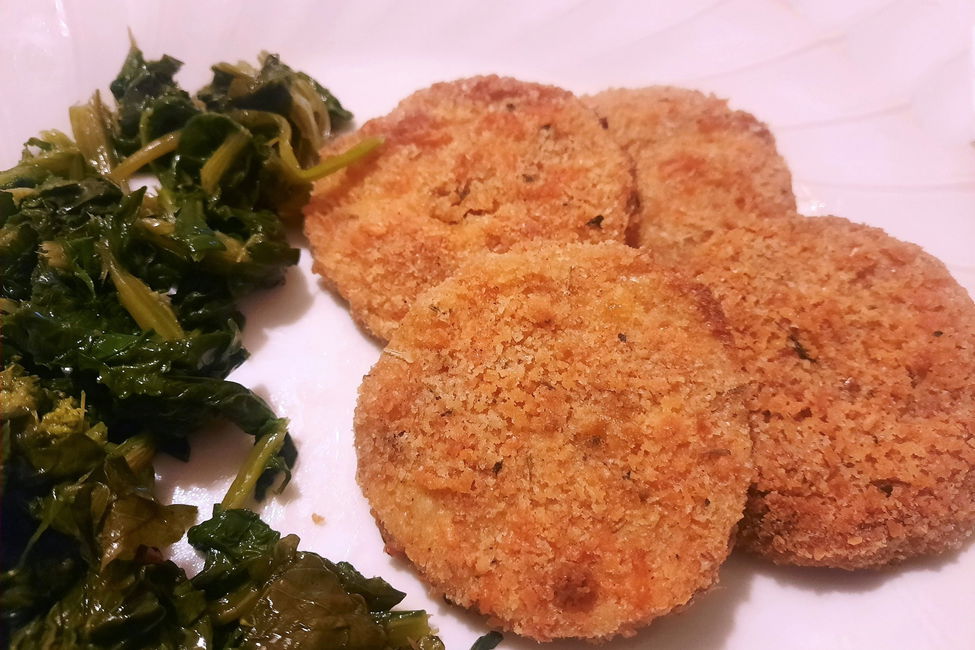 Cotolette di sedano rapa