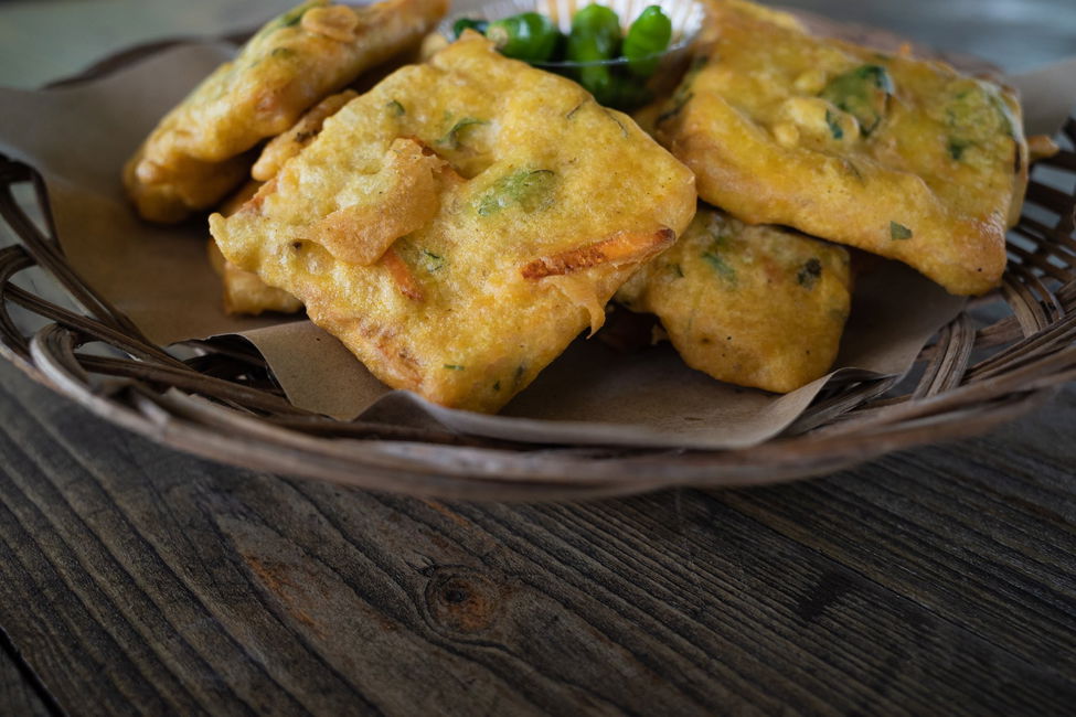 Tempeh fritto al coriandolo