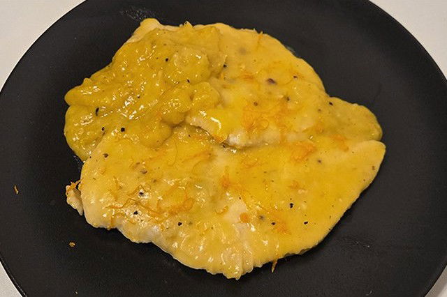 Petto di pollo all’arancia