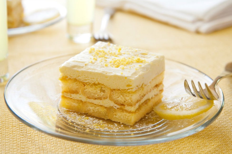 Tiramisù facilissimo al limone e vaniglia