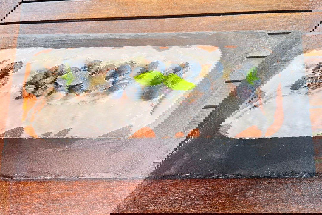 Plum cake ai mirtilli