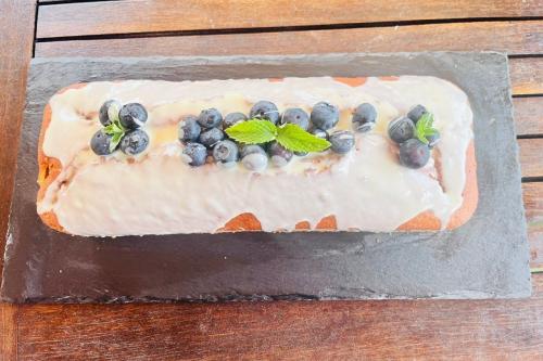 Plum cake ai mirtilli